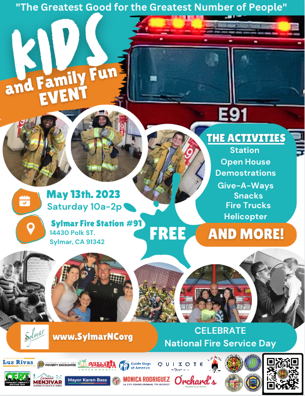 National Fire Service Day Celebrated in Sylmar • Saturday, May 13th