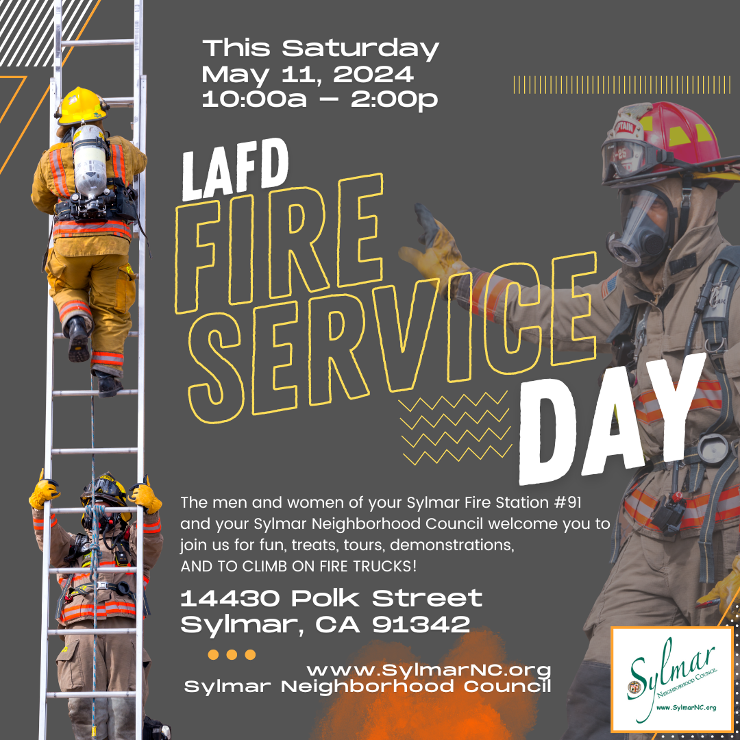 Saturday, May 11th - LAFD Fire Service Day