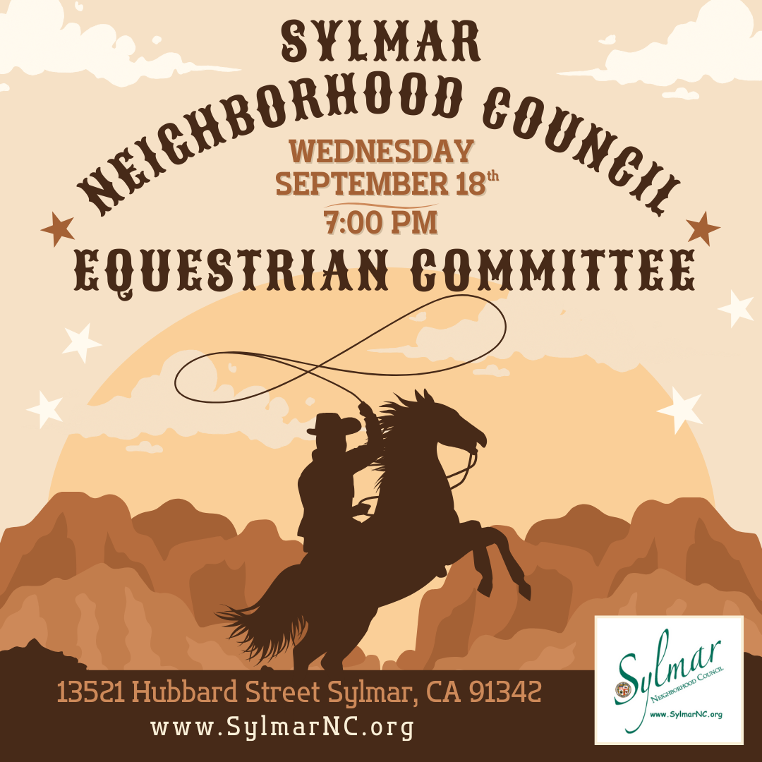 September SNC Equestrian Committee • Wed. Set. 18th. 7PM