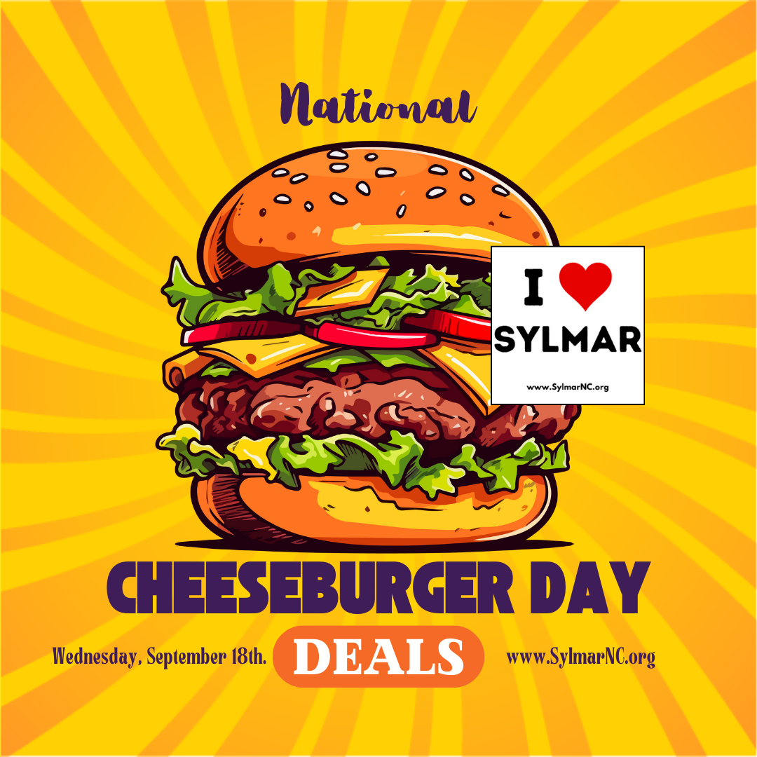 National Cheeseburger Day! Wed. Sept 18th!