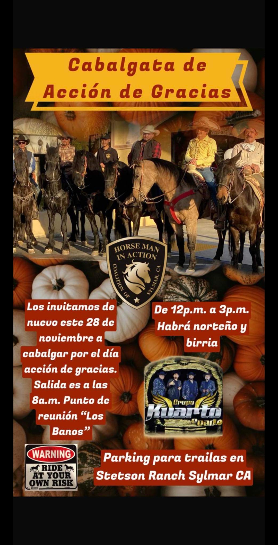 Cabalgata de Acción de Gracias