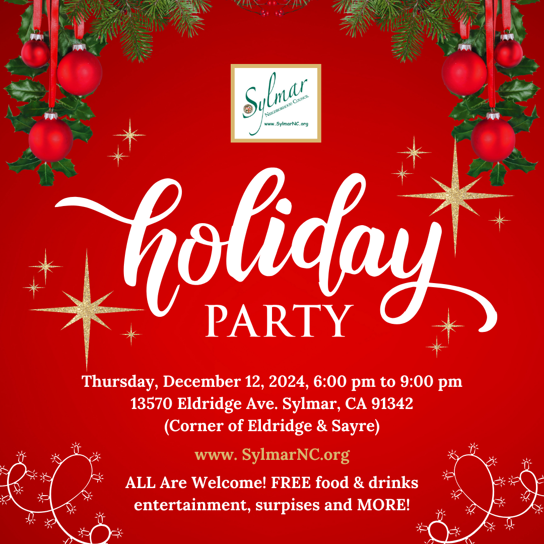 HOLIDAY PARTY! All are Welcome!!!