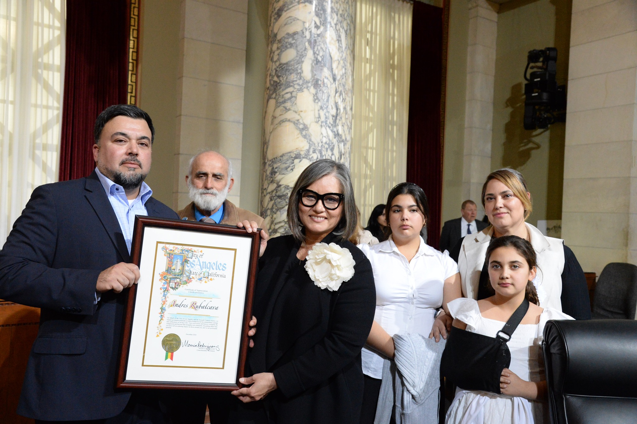 Today at LA City Hall 12-11-24 - Councilwoman Rodriguez