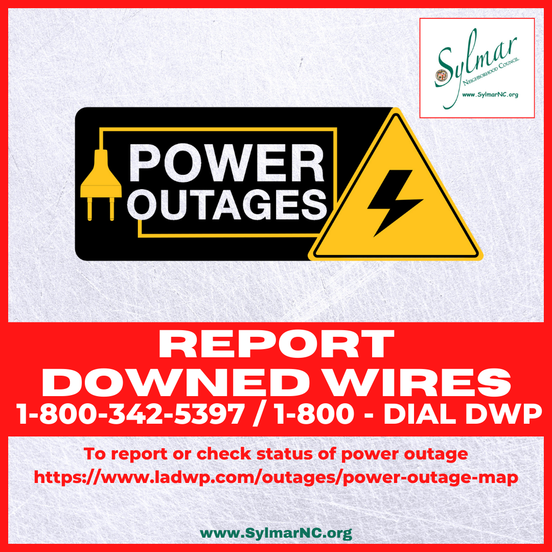 REPORT DOWNED POWER LINES