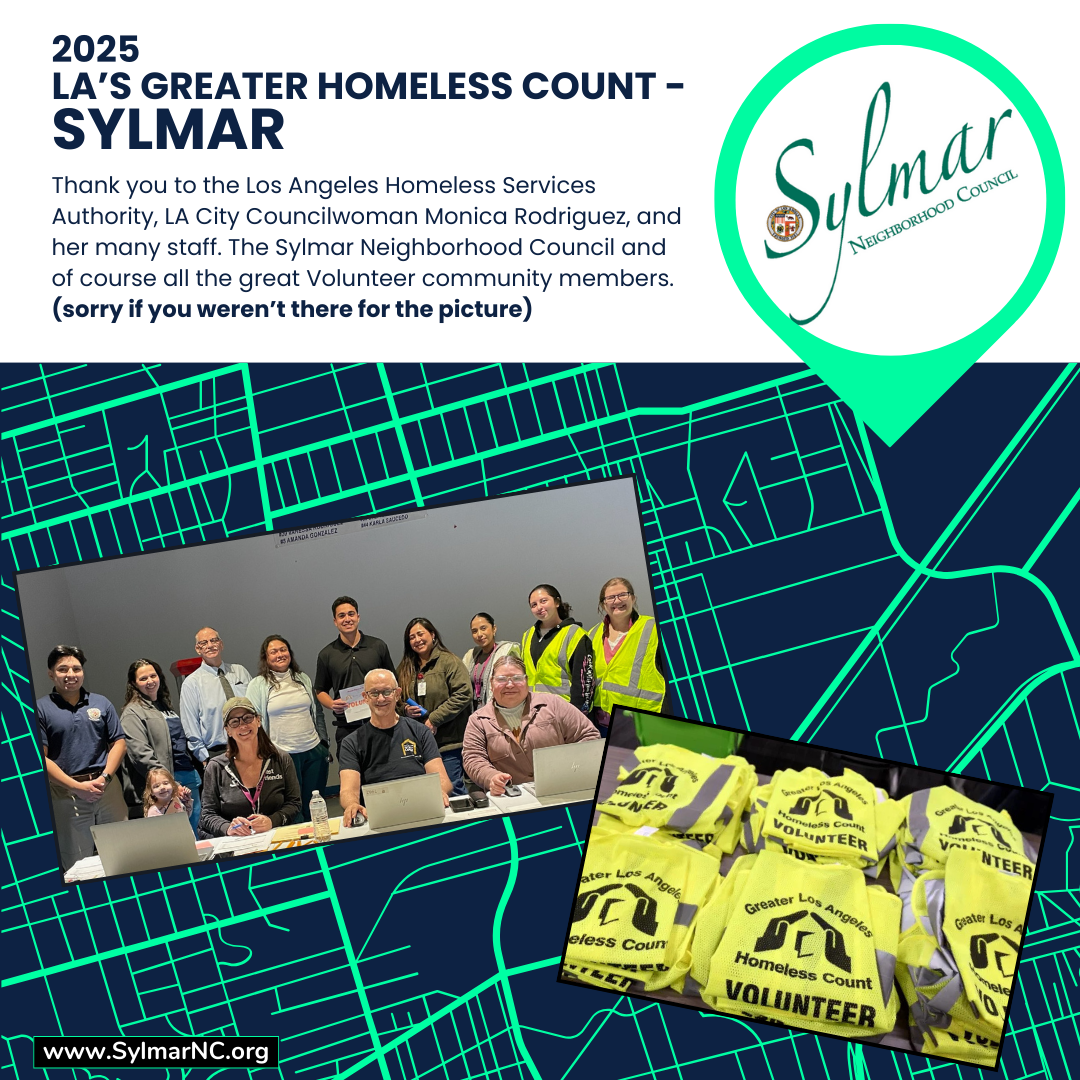 2025 LA's Homeless Count in Sylmar