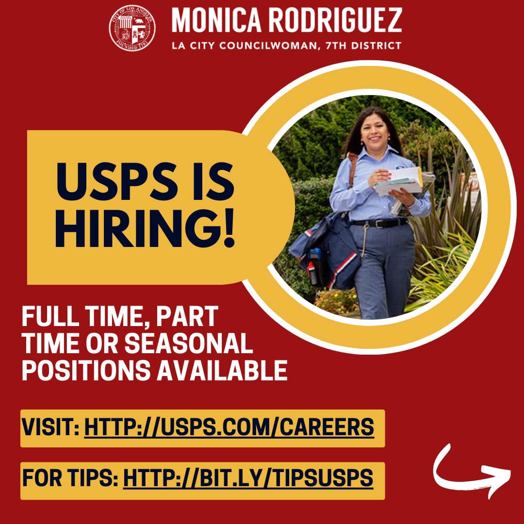 Councilwoman Monica Rodriguez USPS Hiring Event