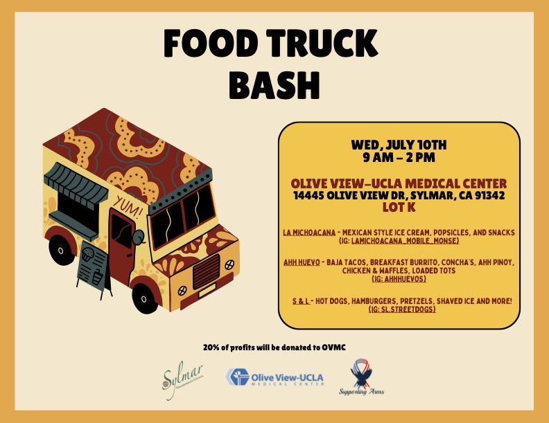 Food Truck Bash • Wednesday, July 10th - 9a-2p