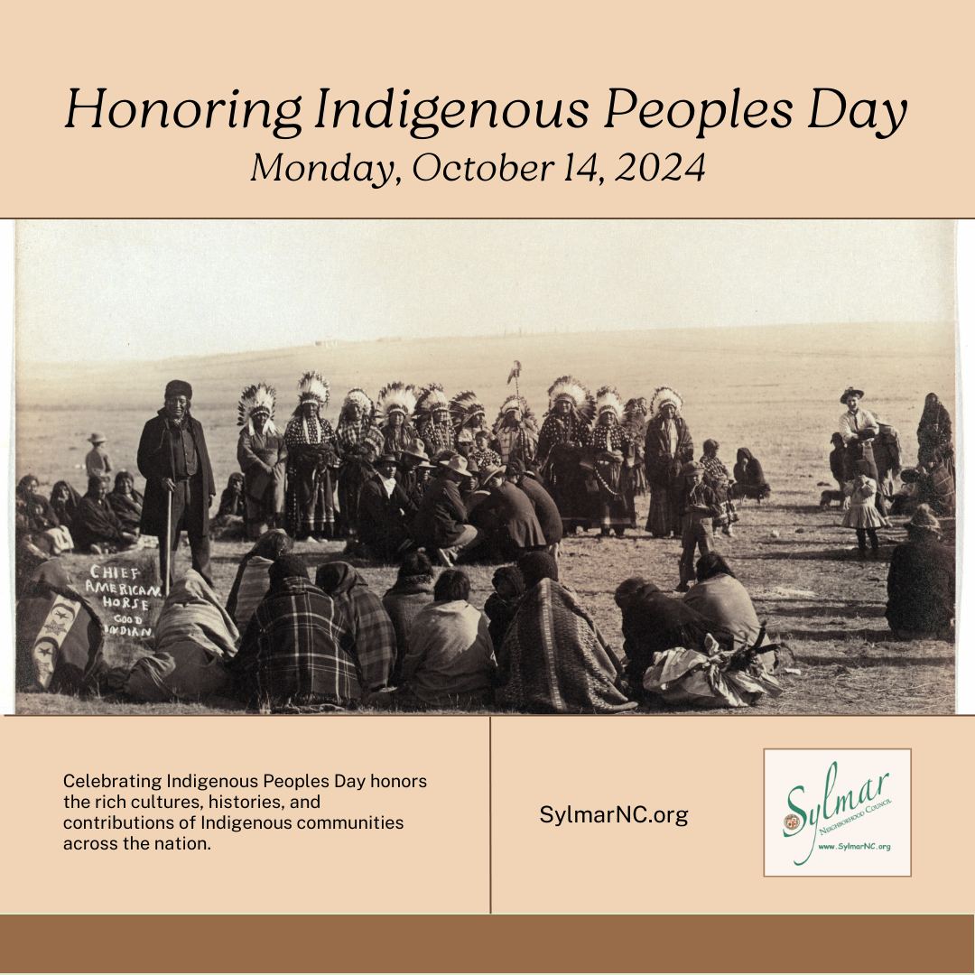 Indigenous Peoples' Day - October 14, 2024