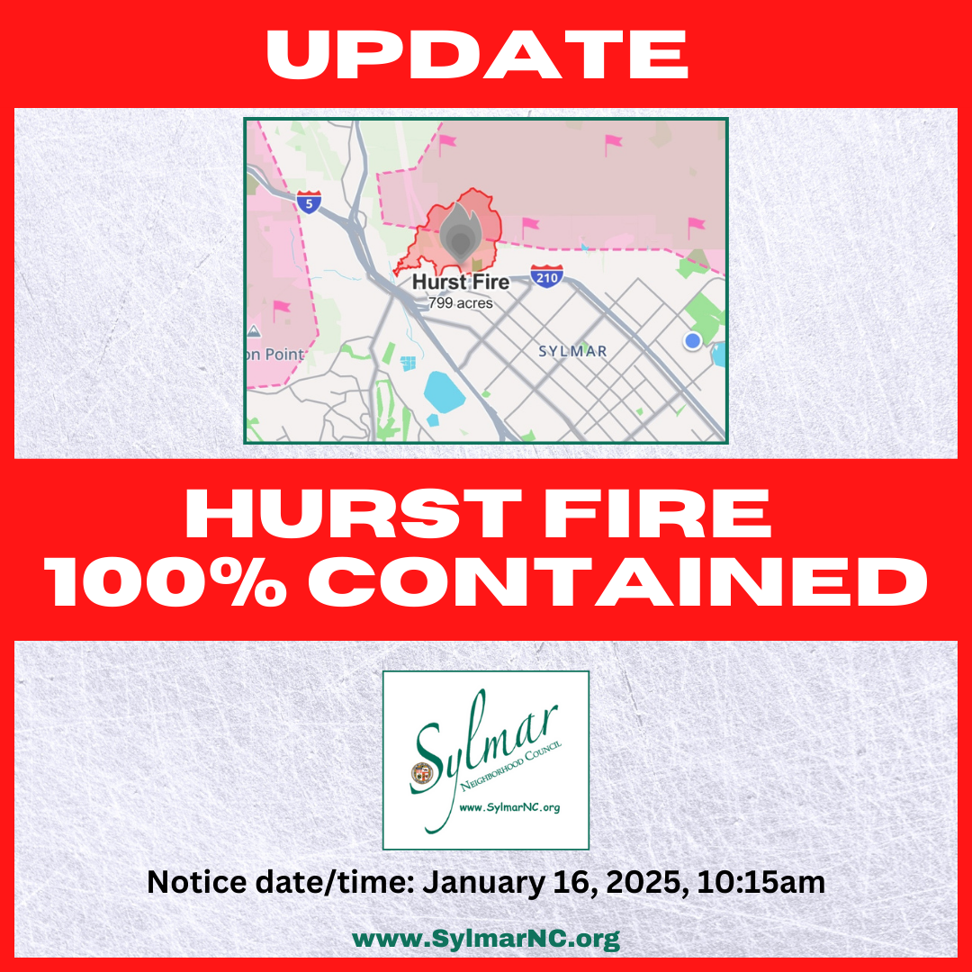 Hurst Fire  100% CONTAINED