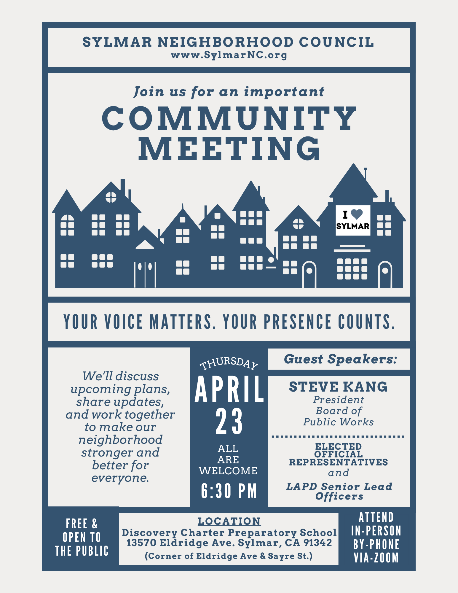 Join Us - Thursday, 6:30pm