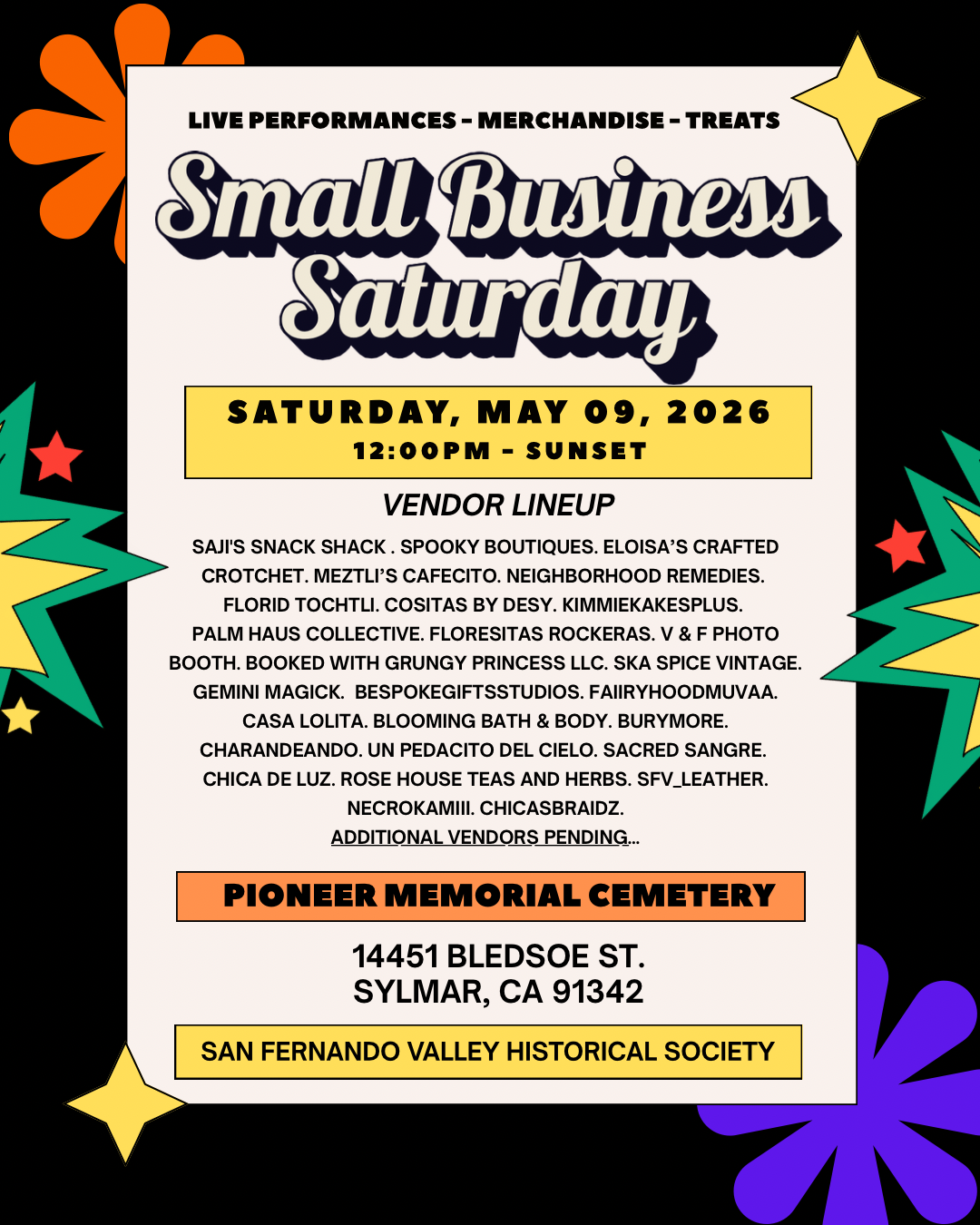 SYLMAR - Small Business Saturday!