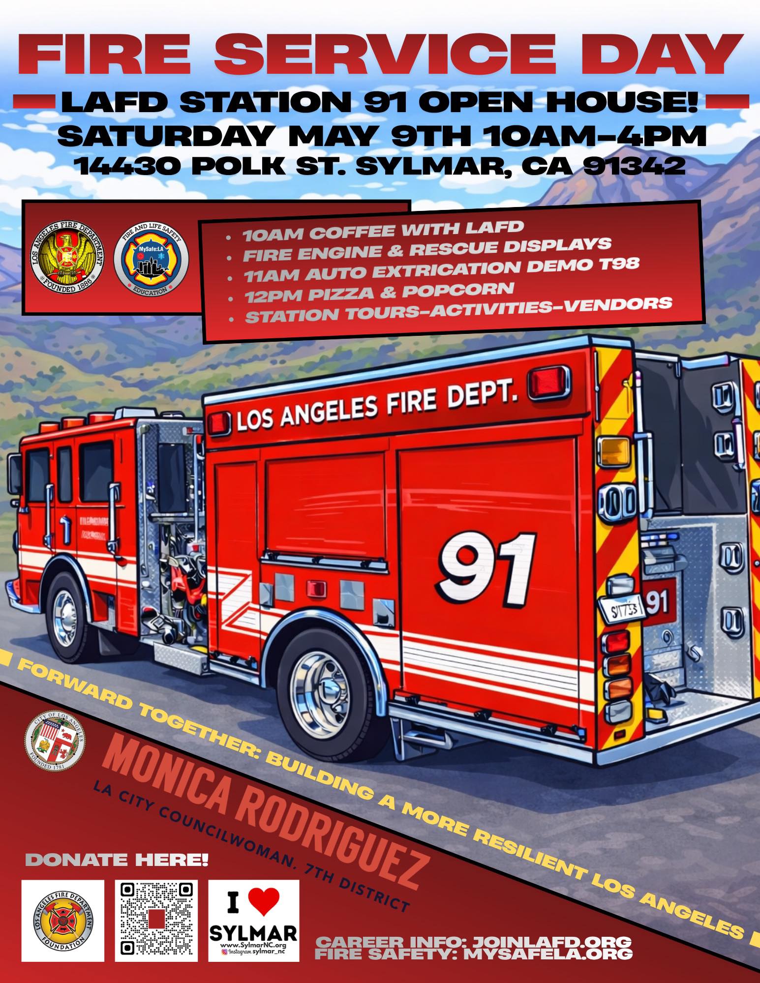 National Fire Service Day - Saturday, May 9th