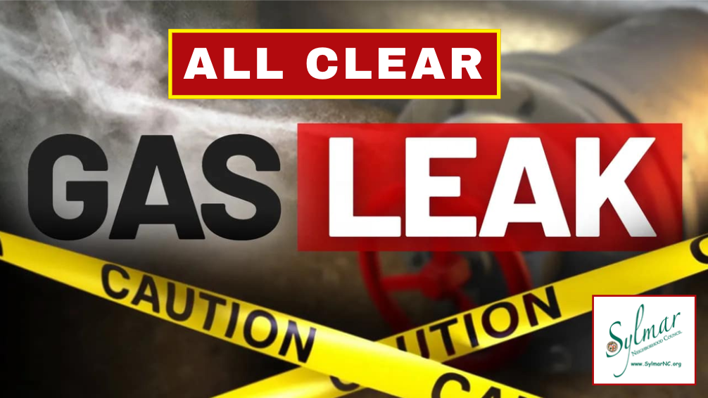 Gas Leak Emergency - CLEARED