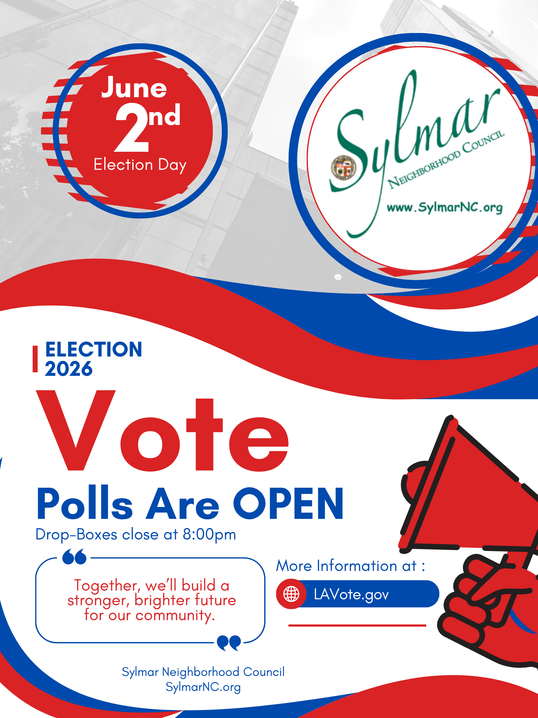 VOTE - Find your Polling place OR Ballot Drop Box
