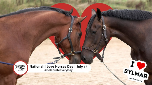 NATIONAL I LOVE HORSES DAY - July 15th
