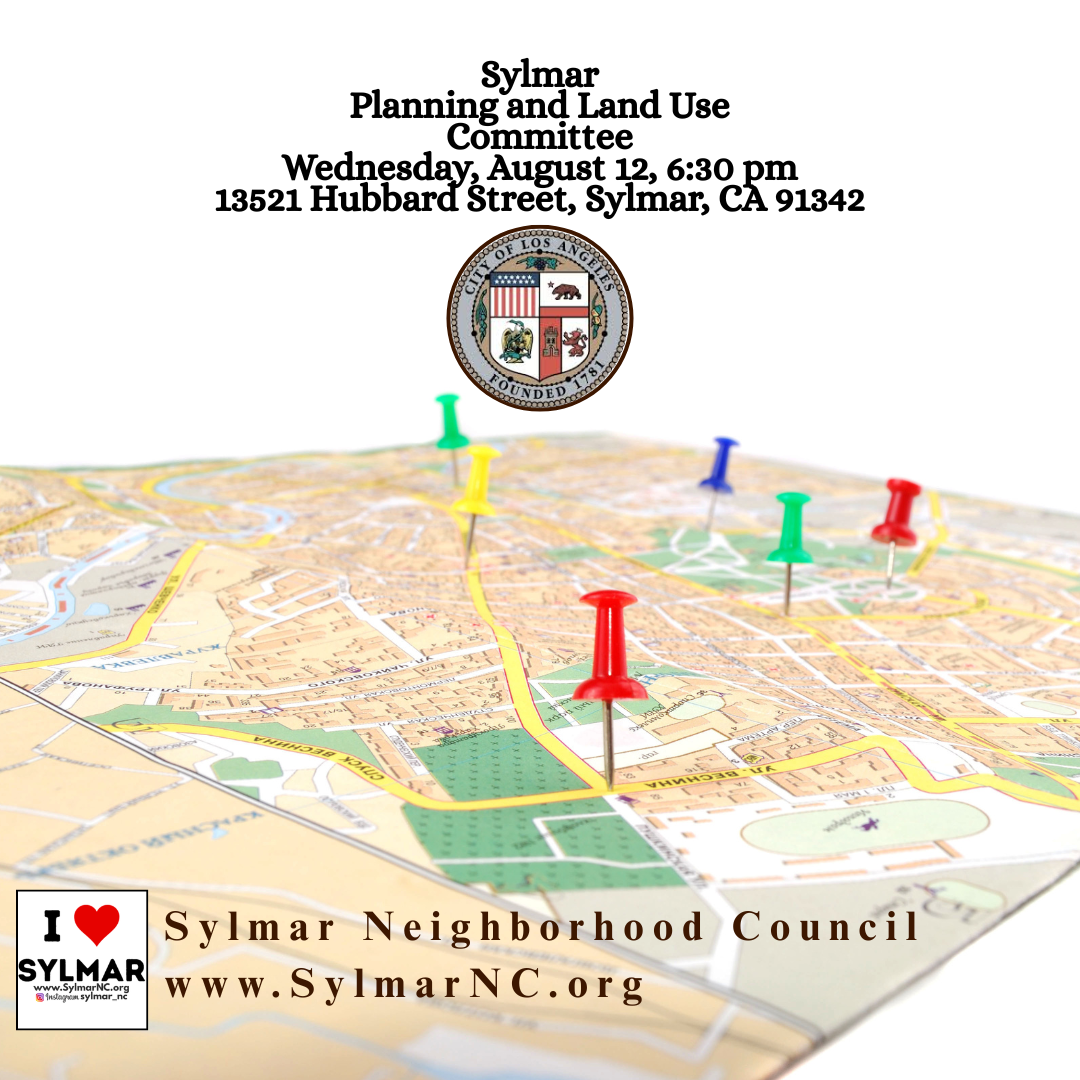 Planning & Land Use Committee, August 12th, 6:30pm