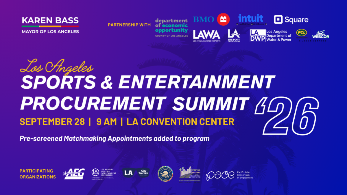 Small Business Opportunities for LA28 & More!
