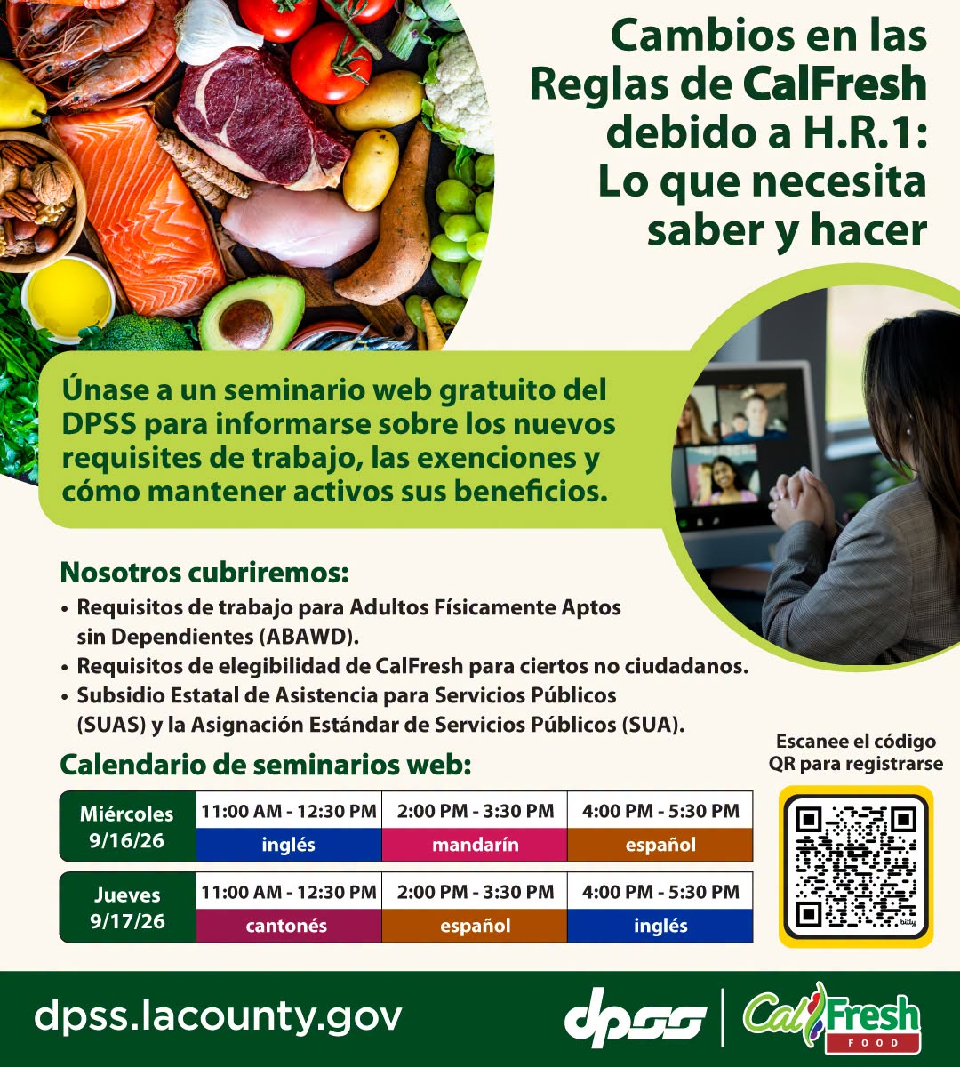 CalFresh H.R.1 Policy Changes - What You Need to Know & Do