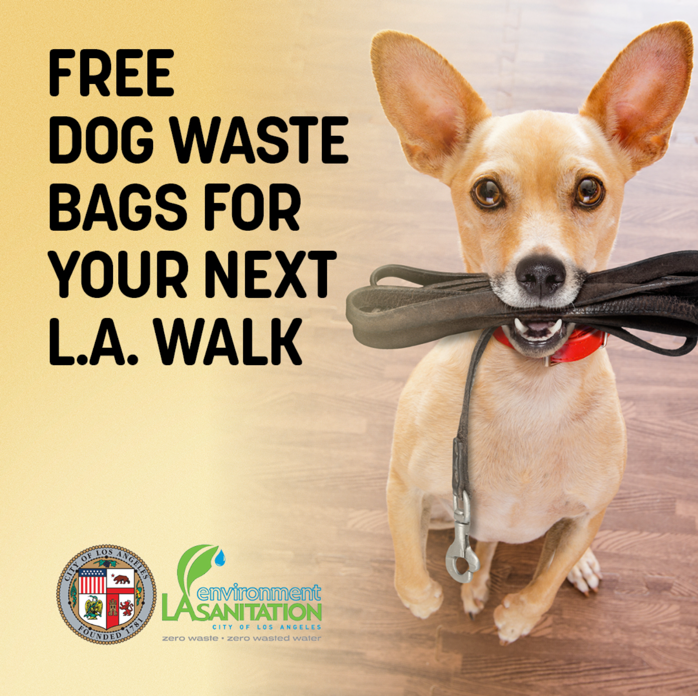 FREE Dog Waste bags