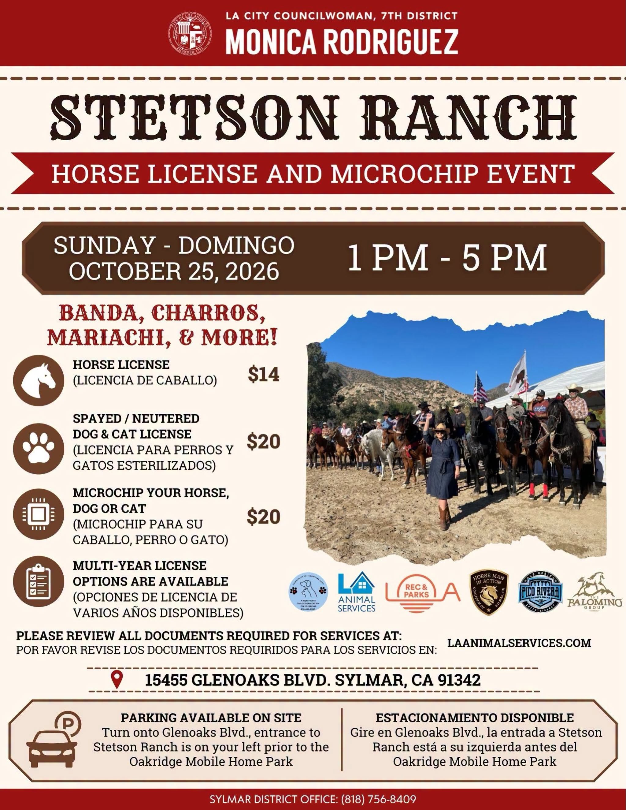 Horse License & Microchip Event - Sunday, October 25th