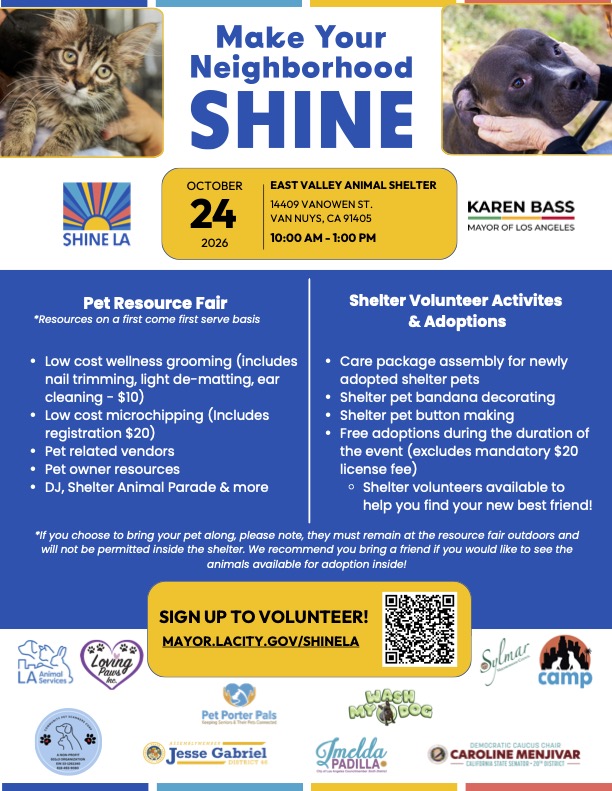 Pet Resource Fair - October 24th, 2026, Van Nuys