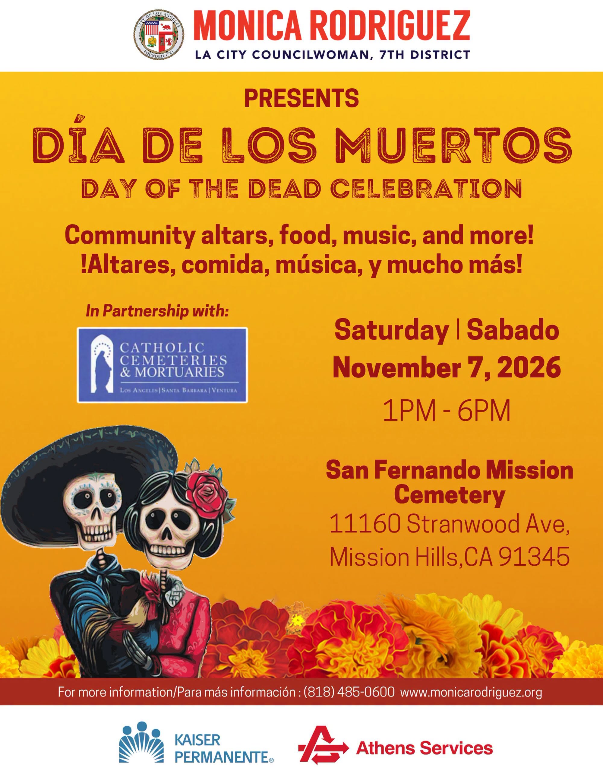 Annual Día de los Muertos celebration