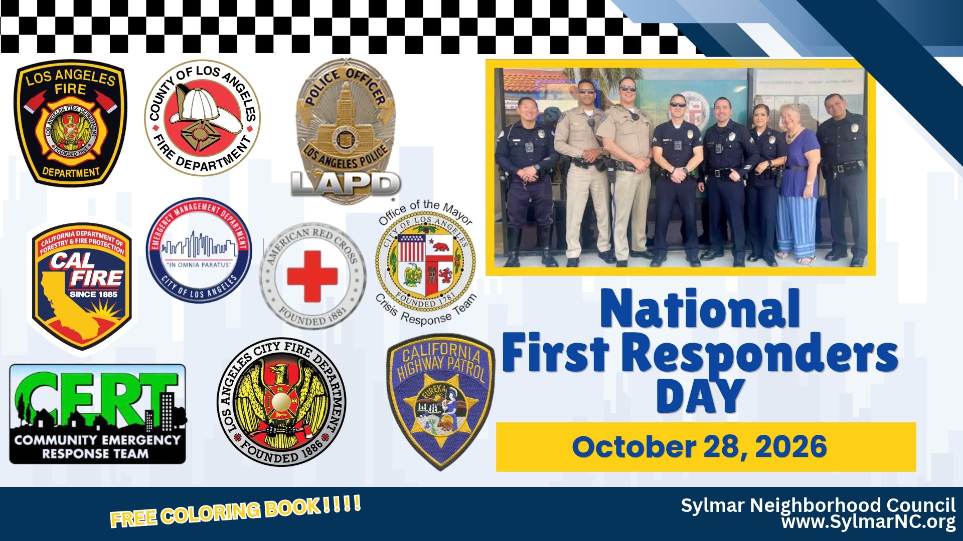 National First Responders Day!  We dedicate this day...